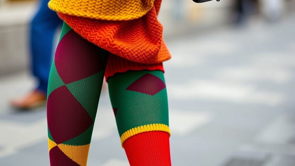 bold pattern and color mixing