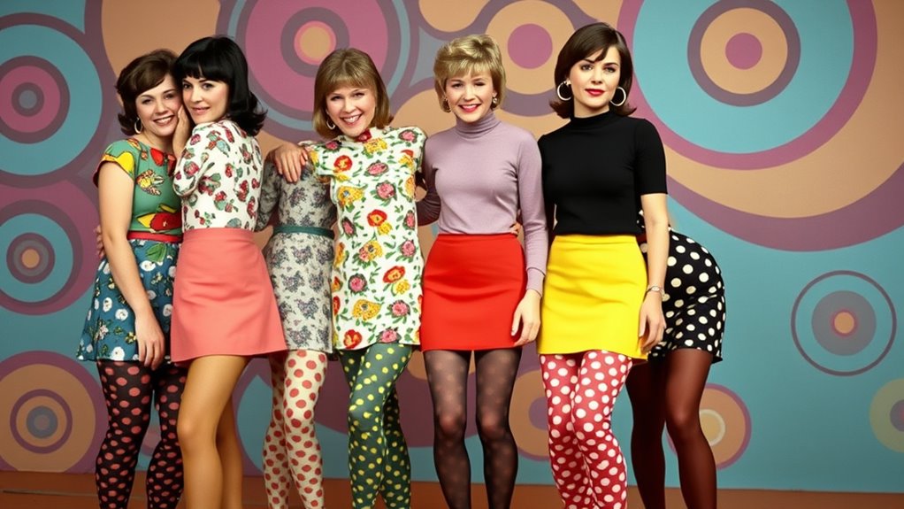 bold patterns playful hosiery