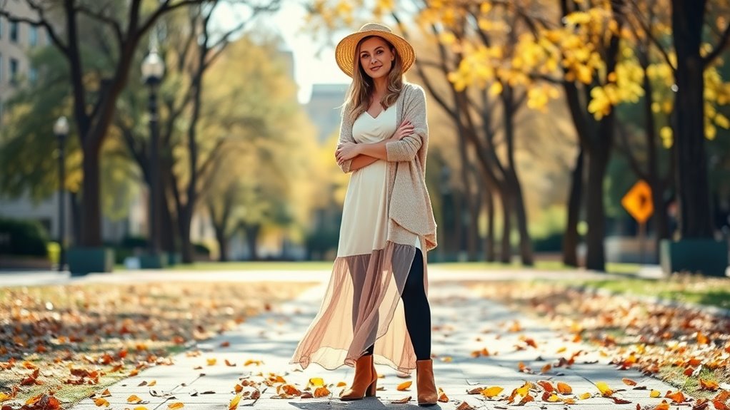 breathable fabrics layered styling