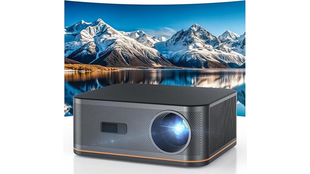 bright 4k projector with wifi