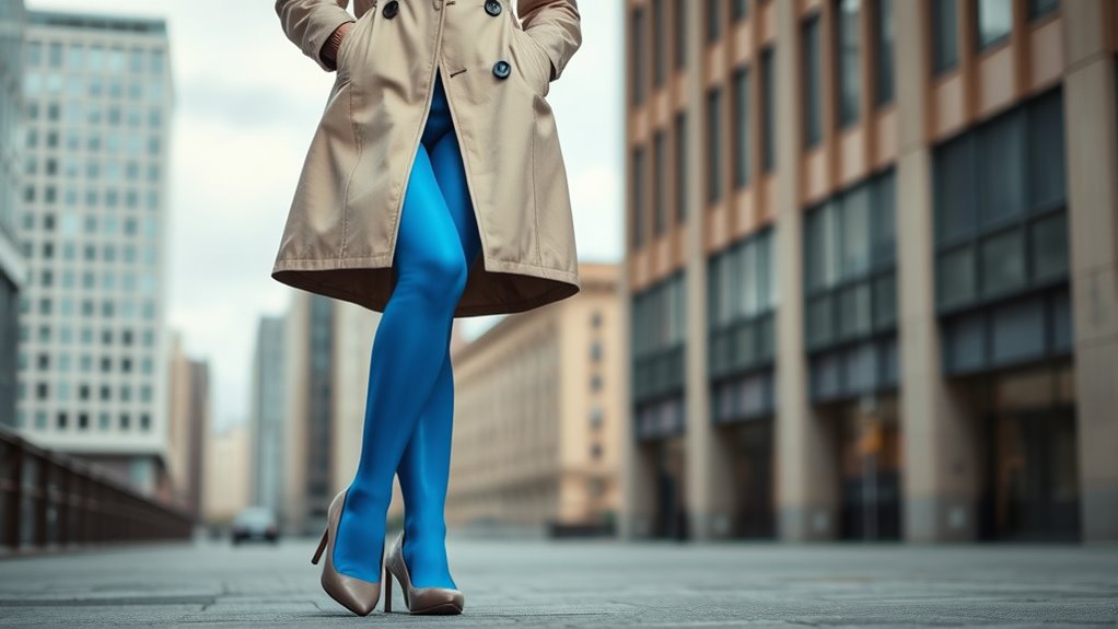 bright tights transform outfits