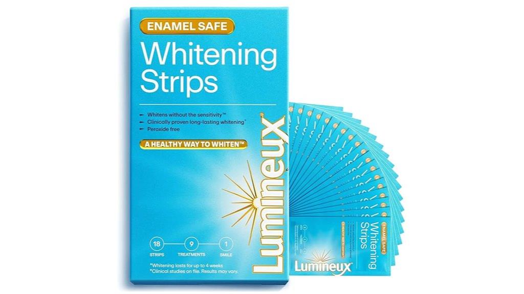 brighten teeth with strips