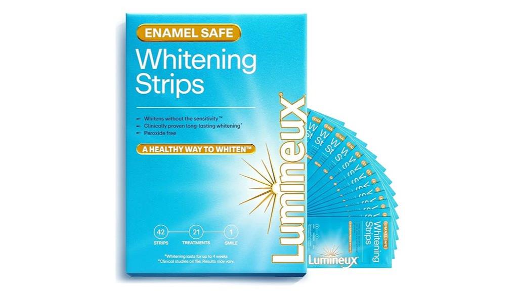 brighten teeth with strips