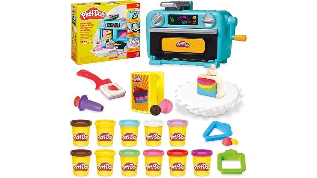 cake themed play doh set