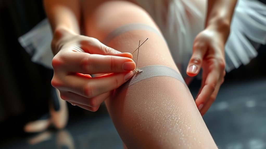 careful handling prolongs tights