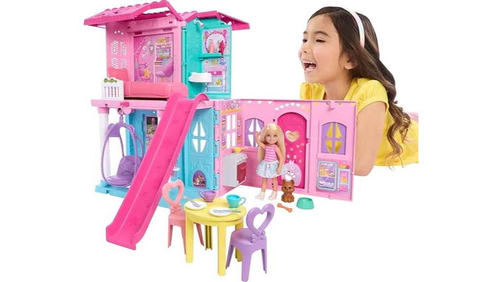 chelsea dollhouse with accessories