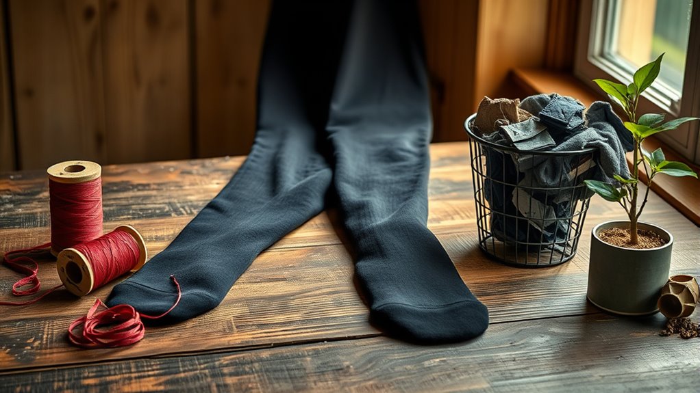 choose sustainable reuse tights