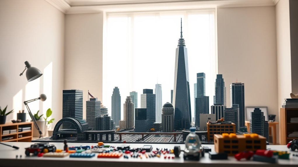 choosing complex artistic lego