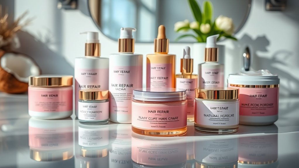 choosing suitable hair repair products