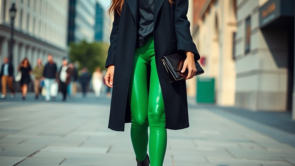 colorful tights inspire bold styling