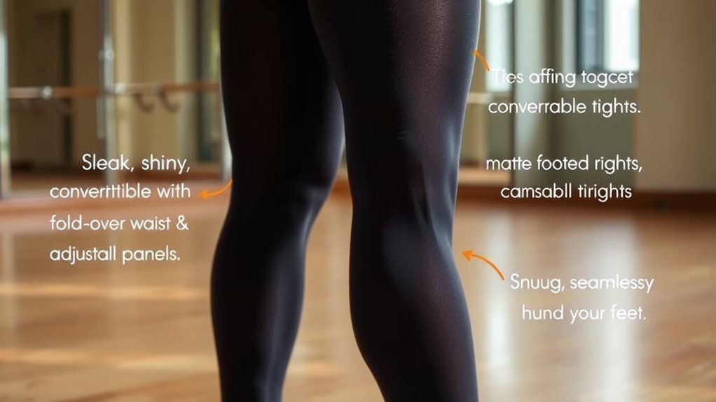 comfortable adjustable breathable tights