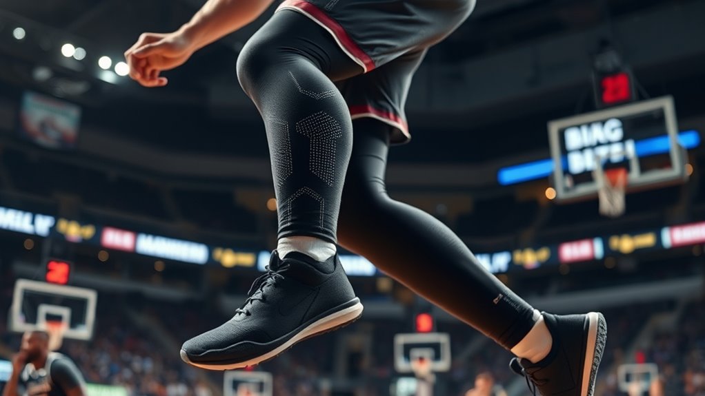 compression tights revolutionized basketball gear