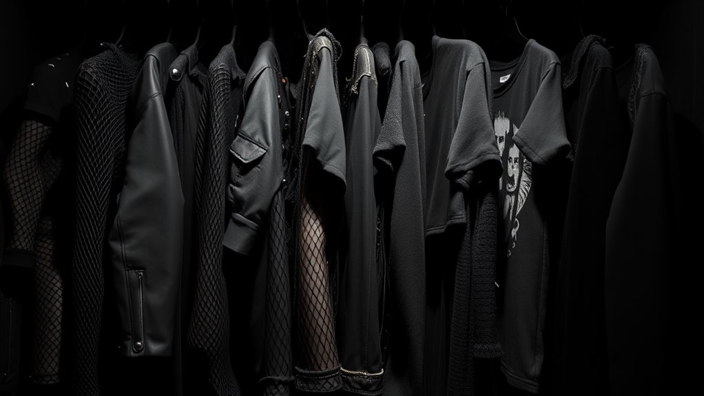 dark customized goth tights