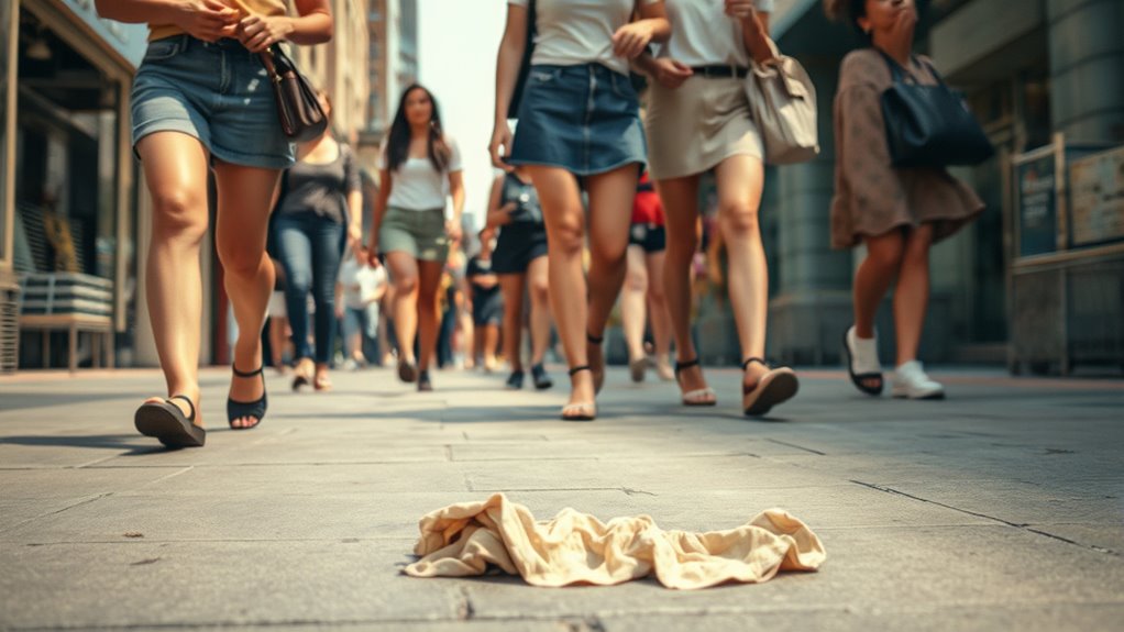 decline in hosiery sales