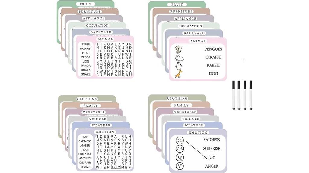 dementia word search cards