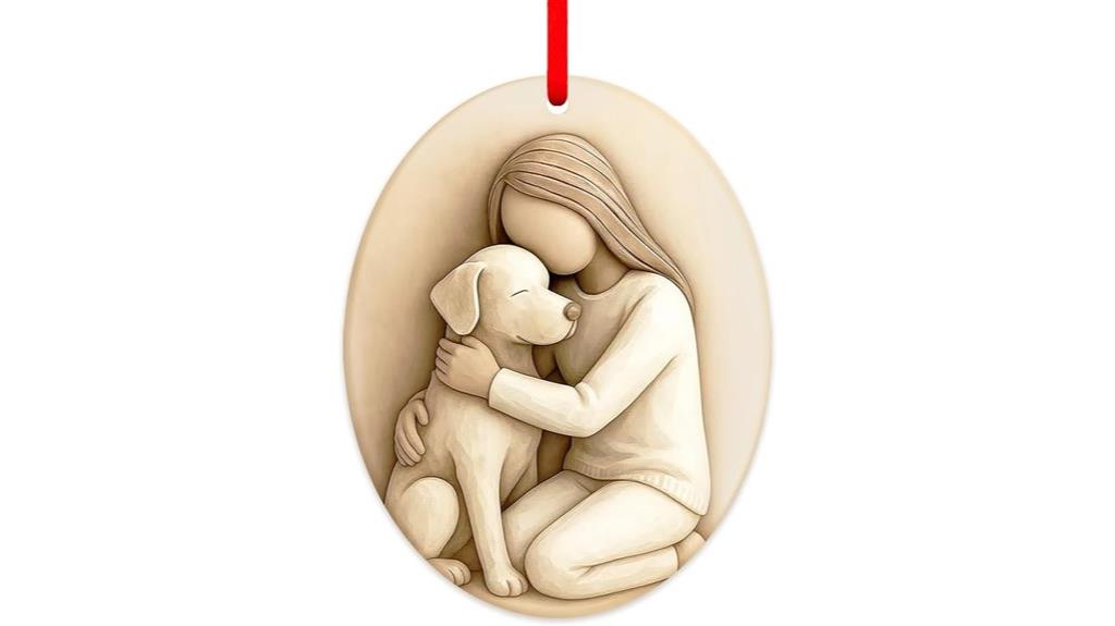 dog pet lover ornament