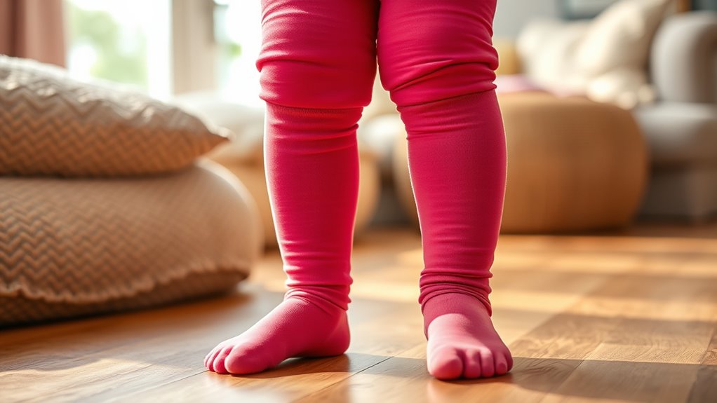 durable flexible well maintained tights