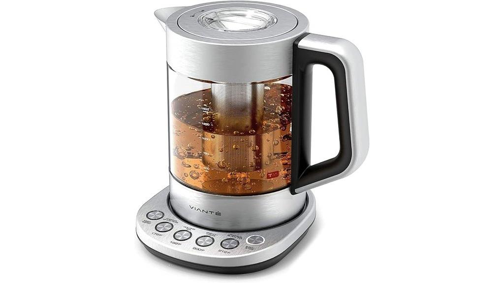 electric kettle with temperature control