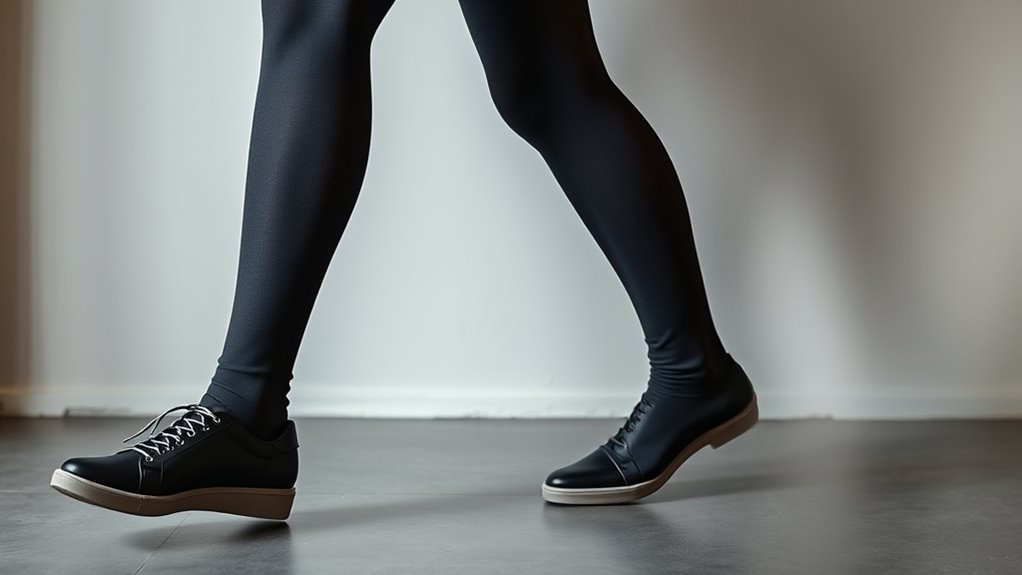 elevate gray tights style