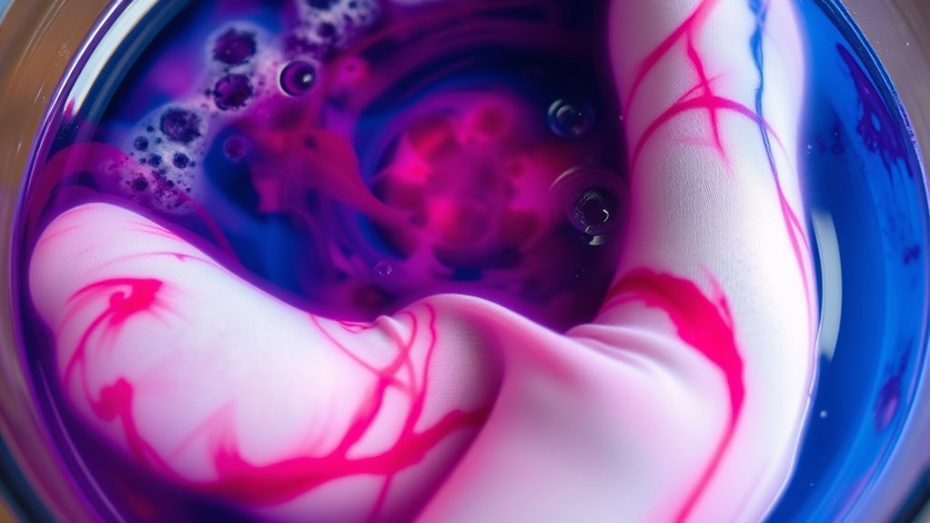 ensure even dye absorption