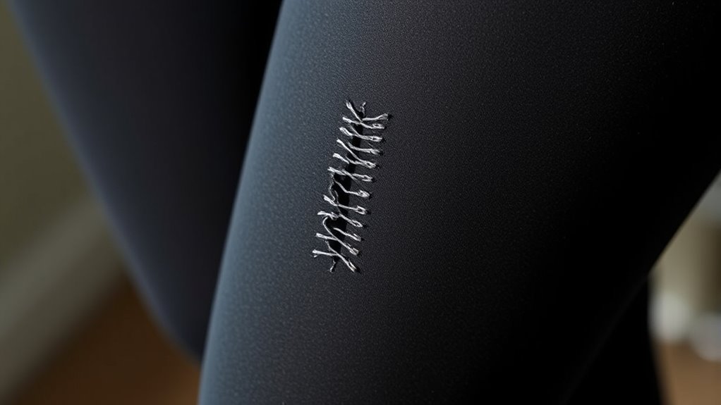 fabric weakening and snags