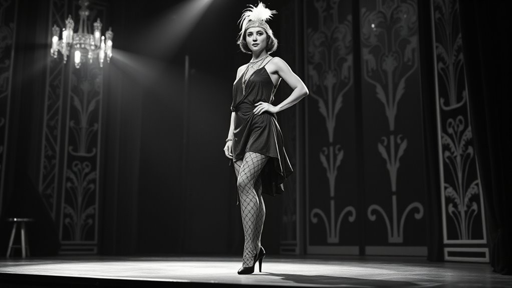 flapper fashion and hosiery