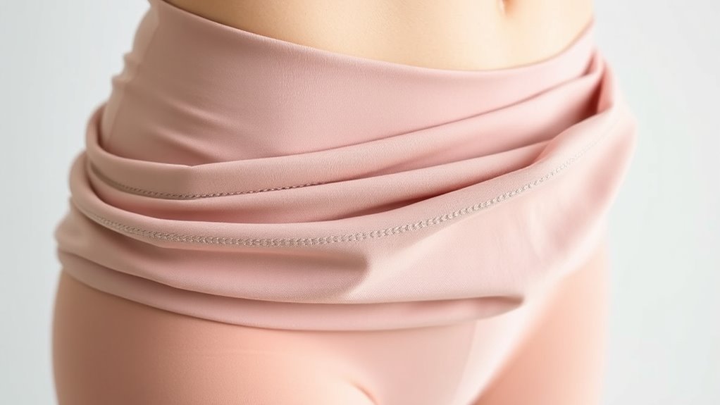 flat seamless waistband design