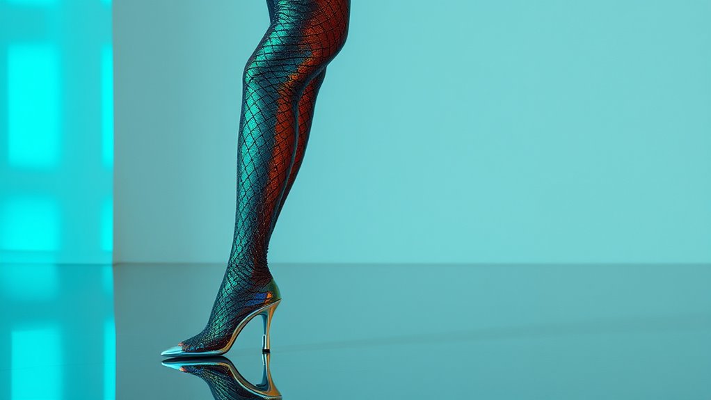 futuristic reflective durable textiles