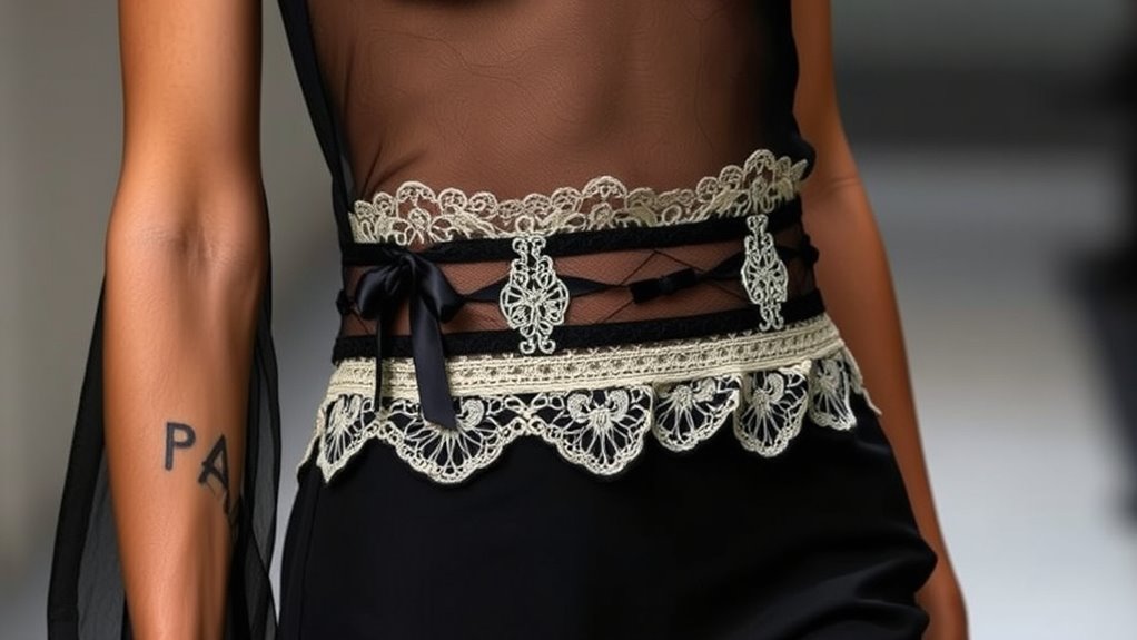garter belts outfit styling