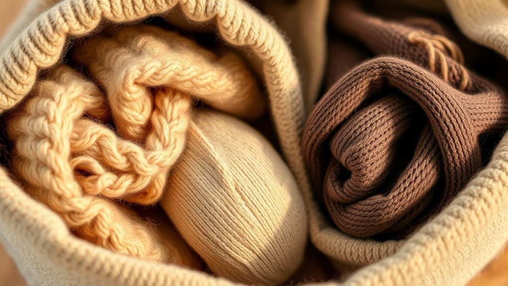 gentle breathable flat storage