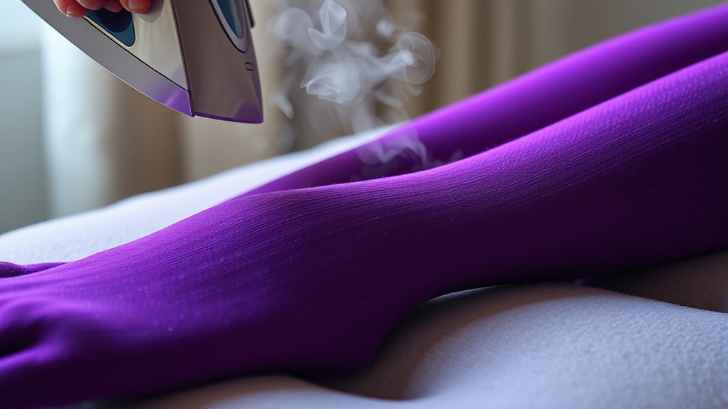 gentle steam for stretching