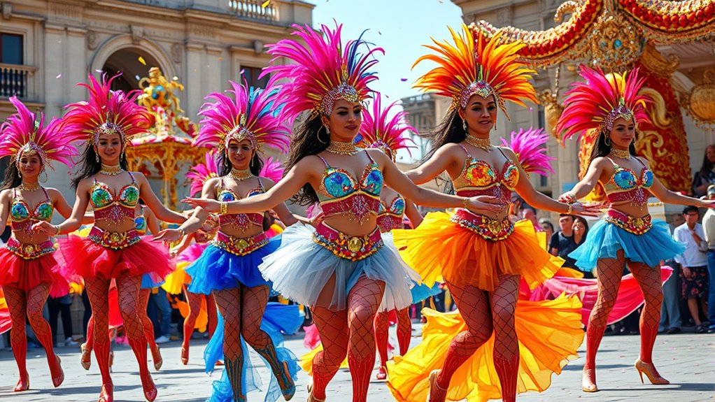 global carnival costume colors