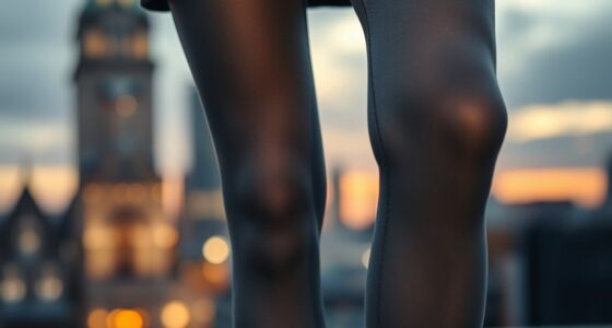 gray tights are trending