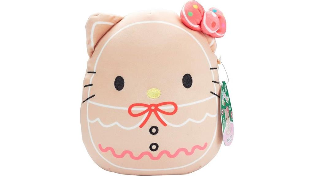 hello kitty gingerbread plush