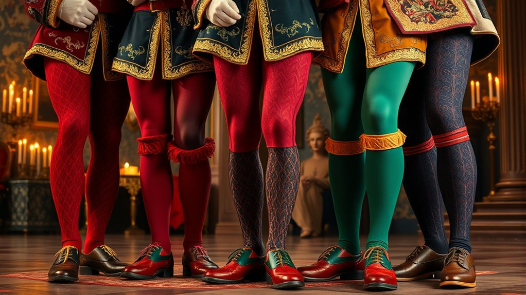 hosiery as social status