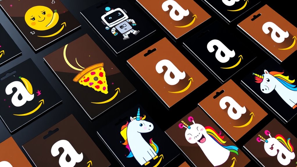 humorous amazon gift cards