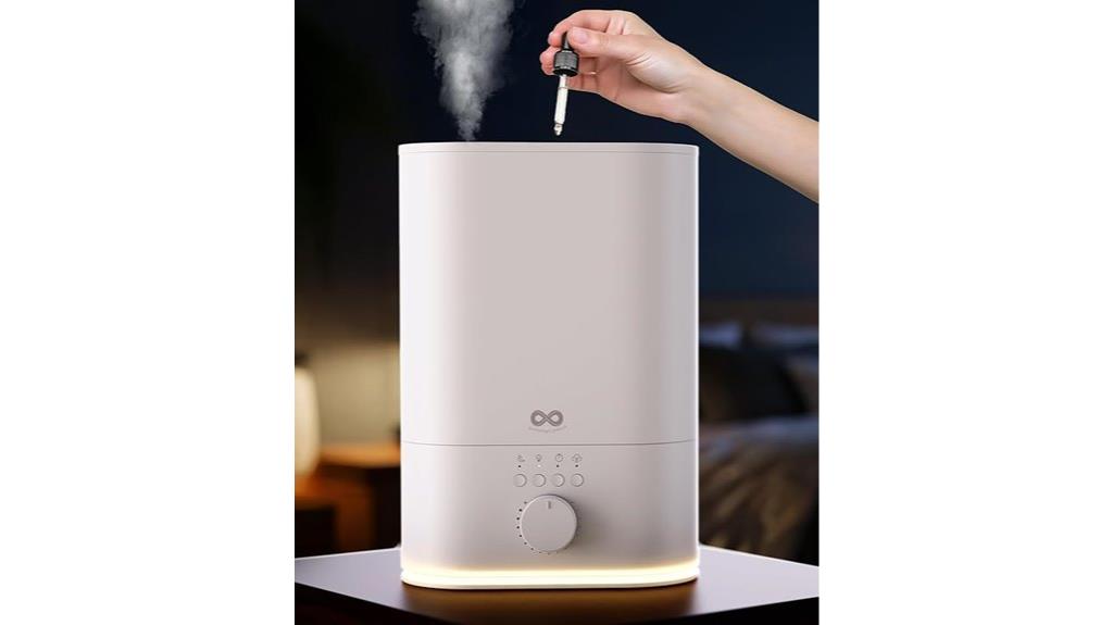 large capacity bedroom humidifier