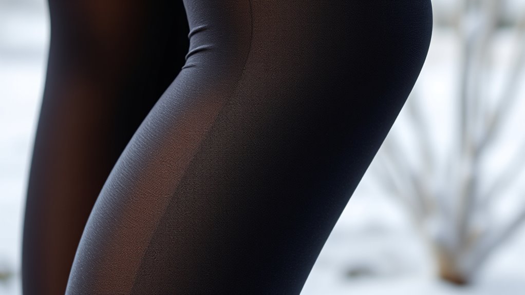 layered tights for warmth