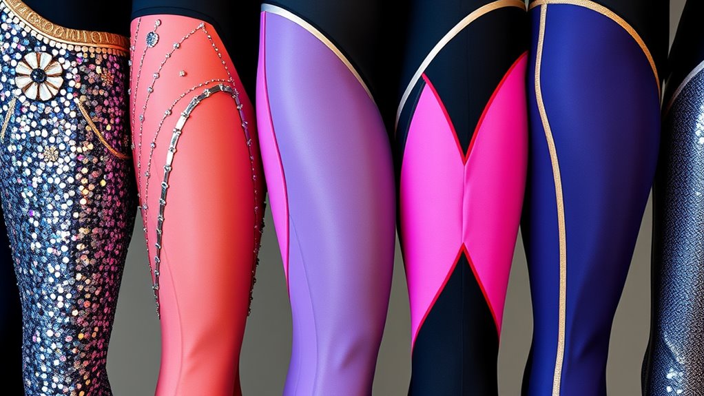 luxurious sparkling innovative gymwear