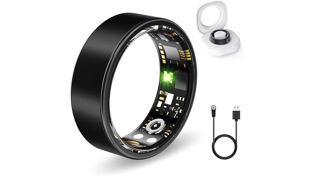 luxury fitness tracking ring