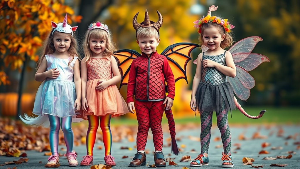 magical creature costume details