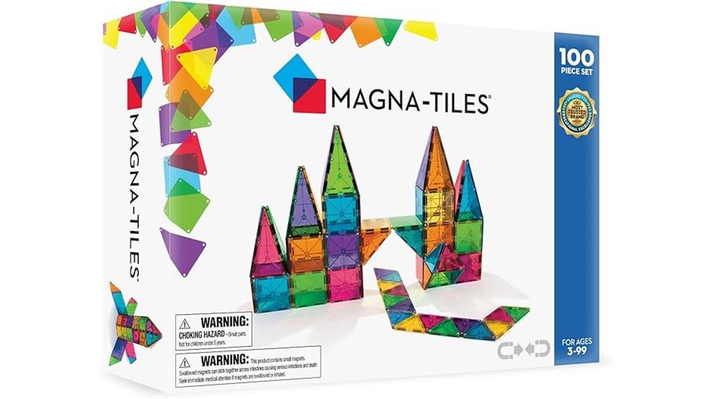 magnetic building blocks set