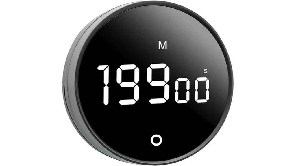 magnetic led kitchen timer