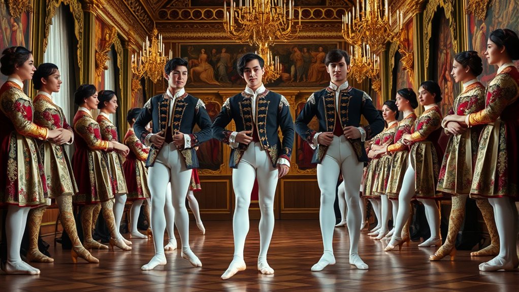 men s ballet tights symbolized strength