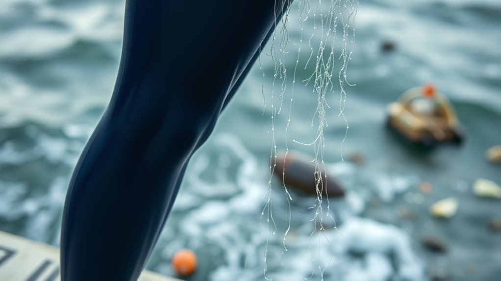 microfiber shedding from tights