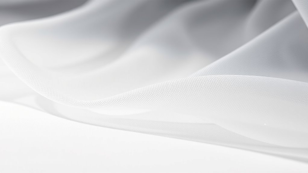 microfibers enhance hosiery transparency