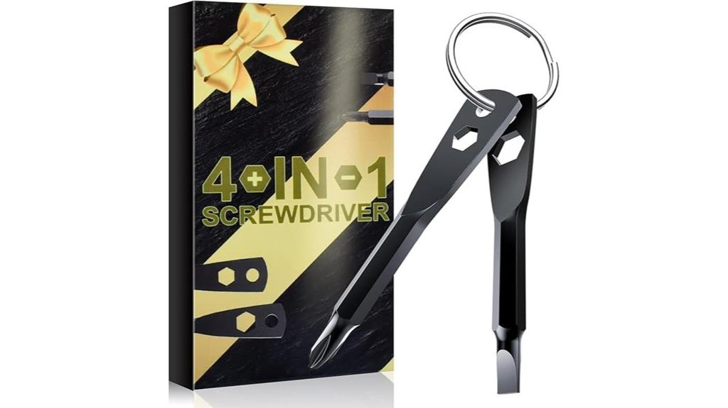 multi function men s keychain tool