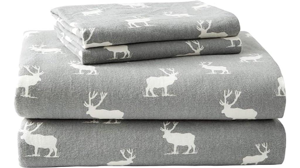 queen flannel bedding set