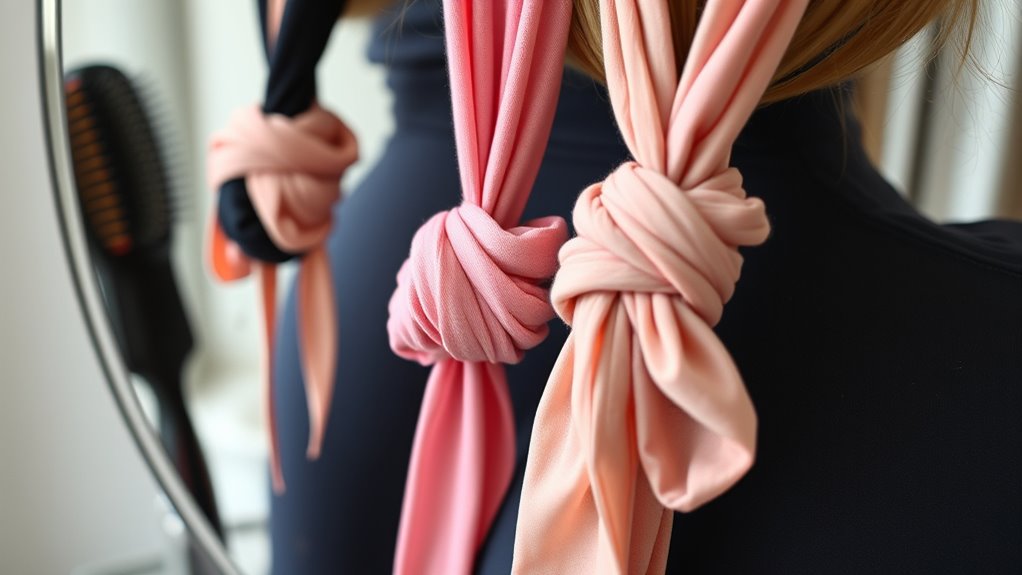 repurpose tights for beauty