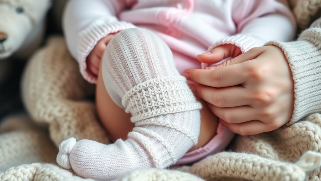 safe comfortable toddler tights